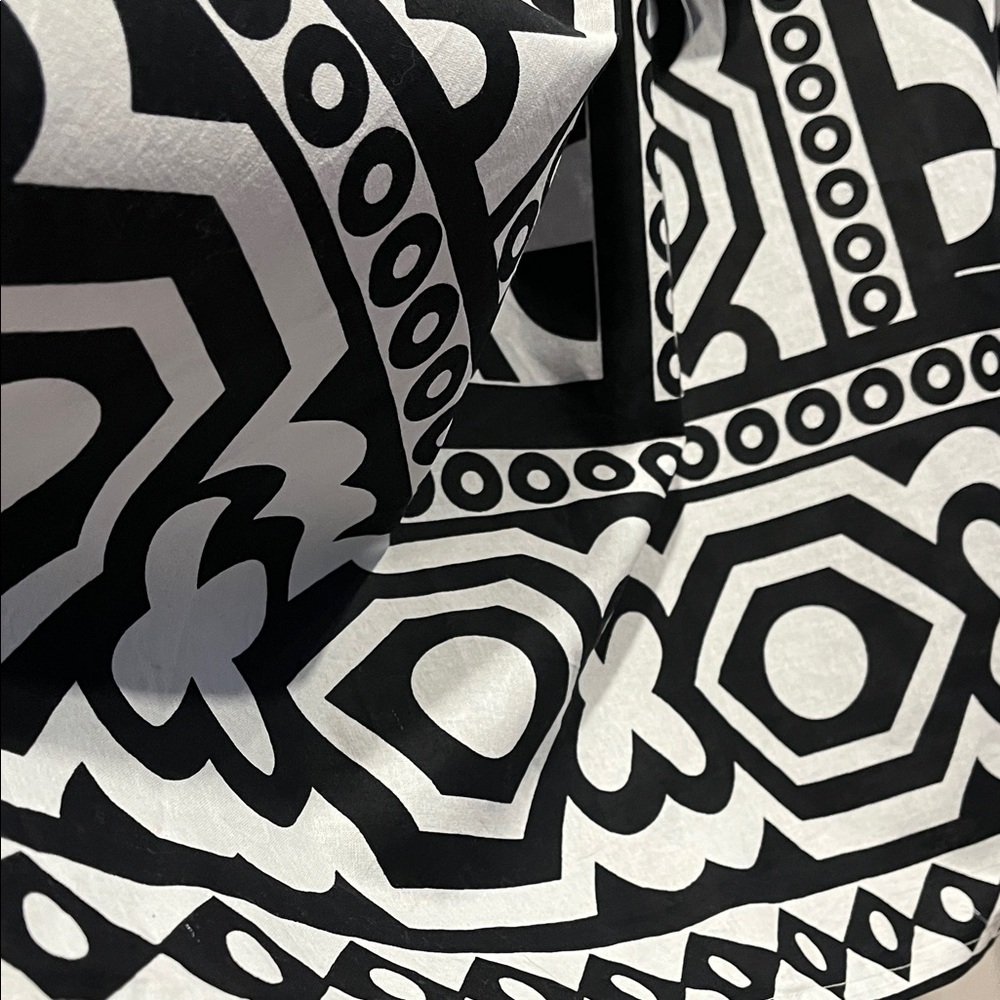 Advance Apparels‎ Monochrome Patterned A-Line Skirt 6 To 12 Small To Large - Picture 8 of 16